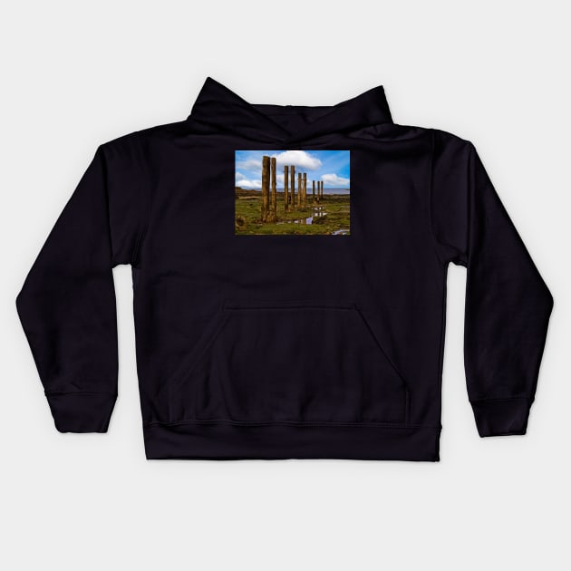 Low Tide Kids Hoodie by zglenallen